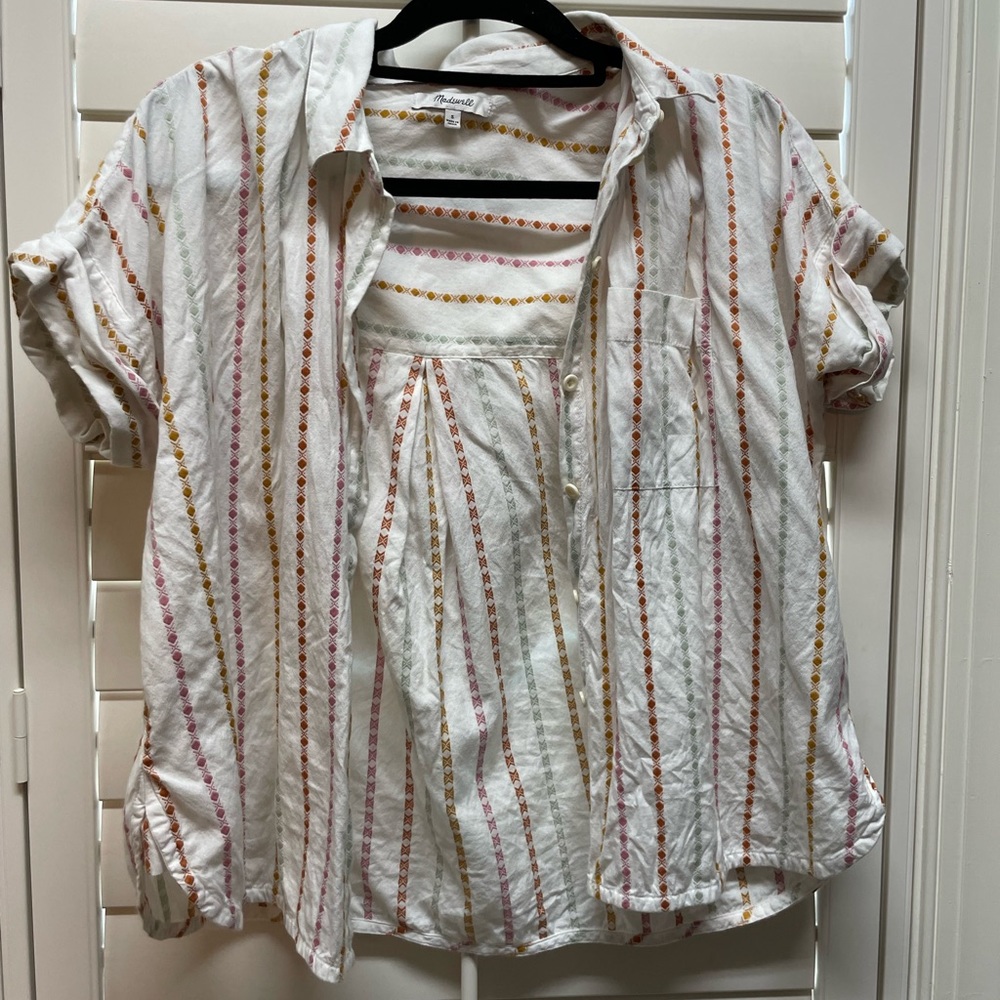 Short sleeve madewell button down
